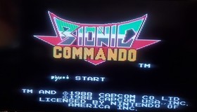 Bionic Commando (Nintendo NES, 1988) cartuccia autentica testata ottime condizioni