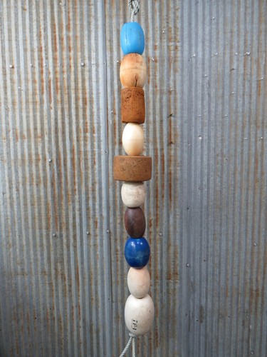 10 Old Fish Net Floats 47 Inches Long Fishing Buoys Bouys Tiki Hut Bar  (SF674)