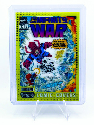 2023 Upper Deck Marvel Infinity Trilogy Comic Covers lenticular insert 