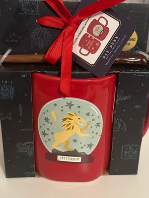 Harry Potter Gryffindor Rae Dunn Christmas Mug, color changing