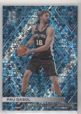 2017-18 Panini Spectra Neon Blue Prizm 93/99 Pau Gasol #82 HOF 1u6