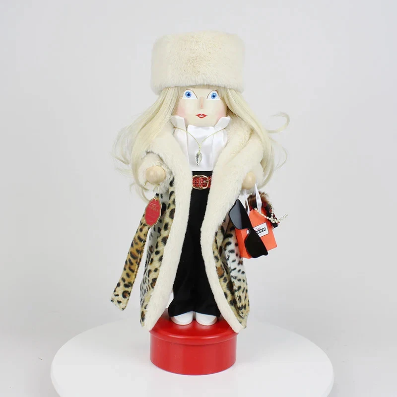 New in Box - Steinbach Shopping Lady - 16 Inch German Nutcracker