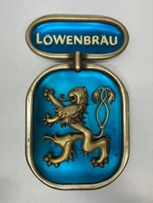 Vtg Lowenbrau Beer Miller Brewing Eddy Associates 41-2172 Wall Advertising Sign