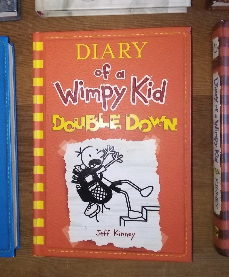 Дневник слабака Джефф Кинни HB книга лот из 8 1-х изданий HB амулет иллюстрации - Изображение 4 из 4