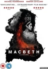 Macbeth Michael Fassbender Marion Cotillard NEW Region 2 DVD