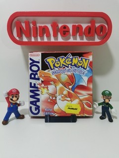 NINTENDO GAMEBOY POKÉMON ROTE EDITION OVP CIB BOX POKEMON CLASSIC