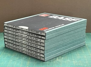Lot of 8 BASF #911 Studio Master blank 1/4โ x 2500 ft 10.5โ pancake reels