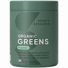 Sports Research Organic Greens Superfood Powder Dietary Supplement - BRAND NEW!