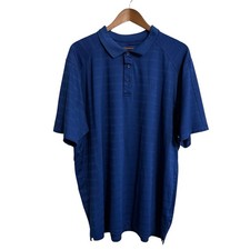 Ariat Tek heat series polo shirt men's XL blue active performance stretch work