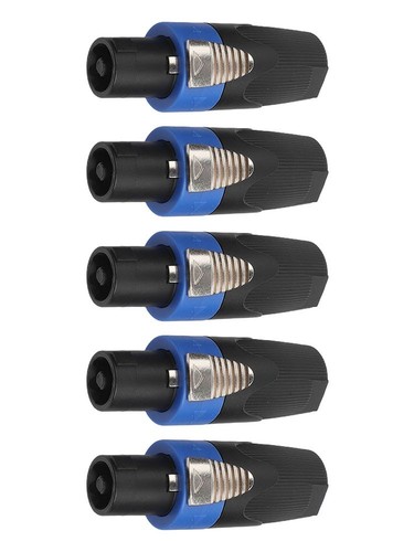 5 Pack of For NL4FC 4P Connectors for Easy Audio Setup and Compatibility - Zdjęcie 8 z 12