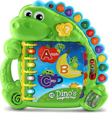 LeapFrog Dino's Delightful Day: An Alphabet Book in Green