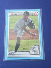 2020 Bowman Draft Paper  Adisyn Coffey Sky Blue #'d 86/499