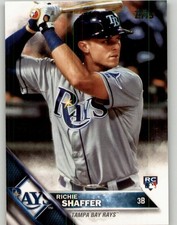 2016 Topps Richie Shaffer Rookie #3 RC Tampa Bay Rays