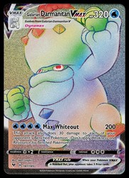 Galarian Darmanitan VMAX 187/185 Vivid Voltage Secret Rare