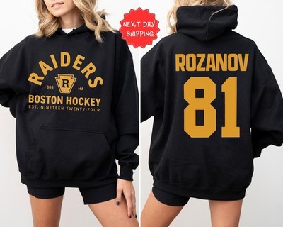 Ilya Rozanov #81-Boston Raiders Hoodie, Heated Rivalry Inspired