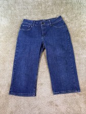 Lee Riders Jeans Mid Rise Capri Womens Size 1...