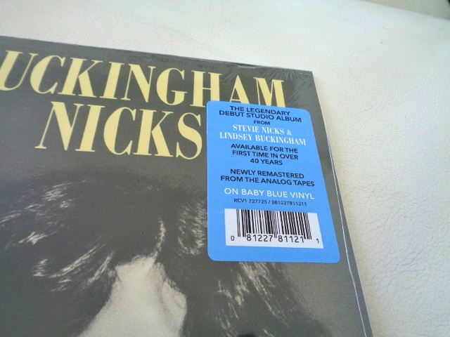 Buckingham Nicks S/T (2025 Remaster Baby Blue Vinyl) - Sealed