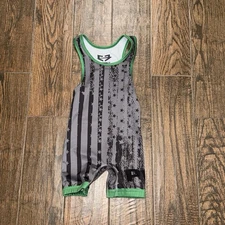 Go Earn It Wrestling Boys Youth Team Graphic Singlet Bib jersey Size. Medium