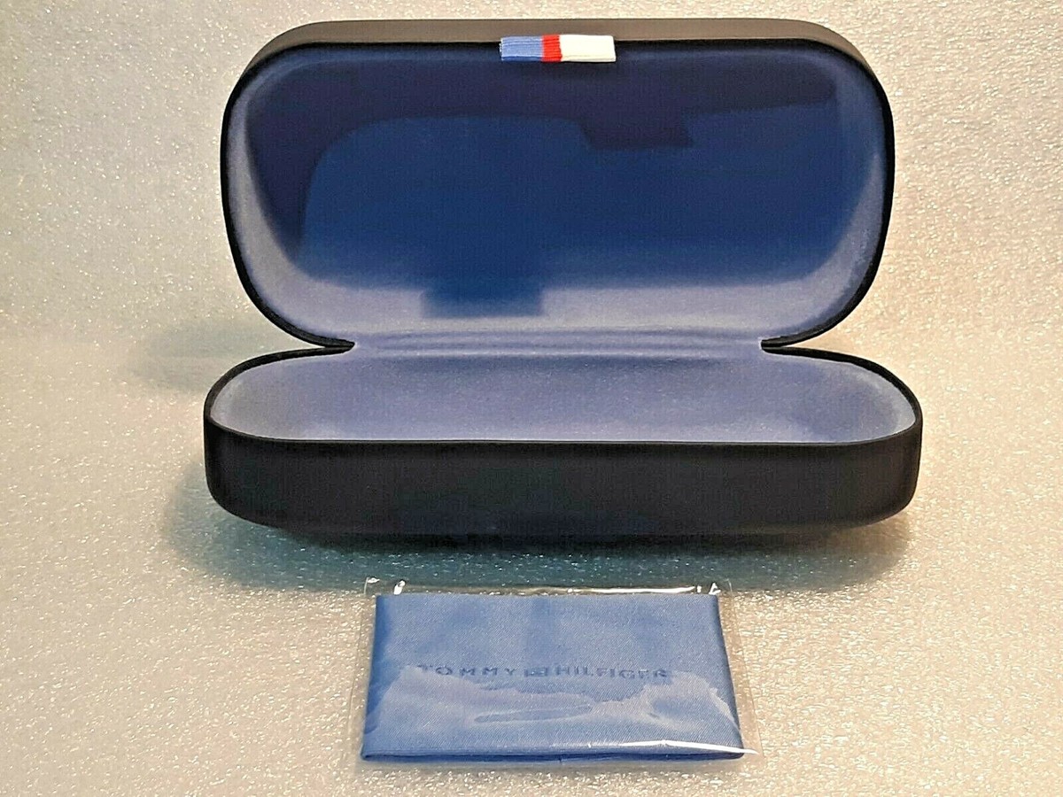 TOMMY HILFIGER SUNGLASSES EYGLASS CASE & CLOTH | eBay display picture 3