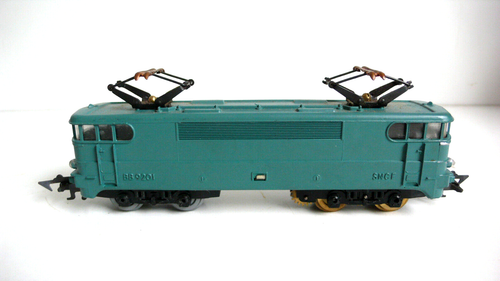 TRAINS JOUEF "HO" LOCO ÉLECTRIQUE BB 9201 FONCTIONNE TB 1958/62 17 cm - Imagen 2 de 7