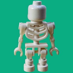 Lego Figur Castle Fantasy Era Skelett weiß cas328 7070 7079 7029 7093 #L26