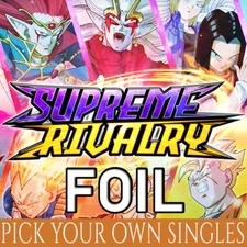 FOIL SINGLES Supreme Rivalry BT13 (C-UC-R / DBSCG)