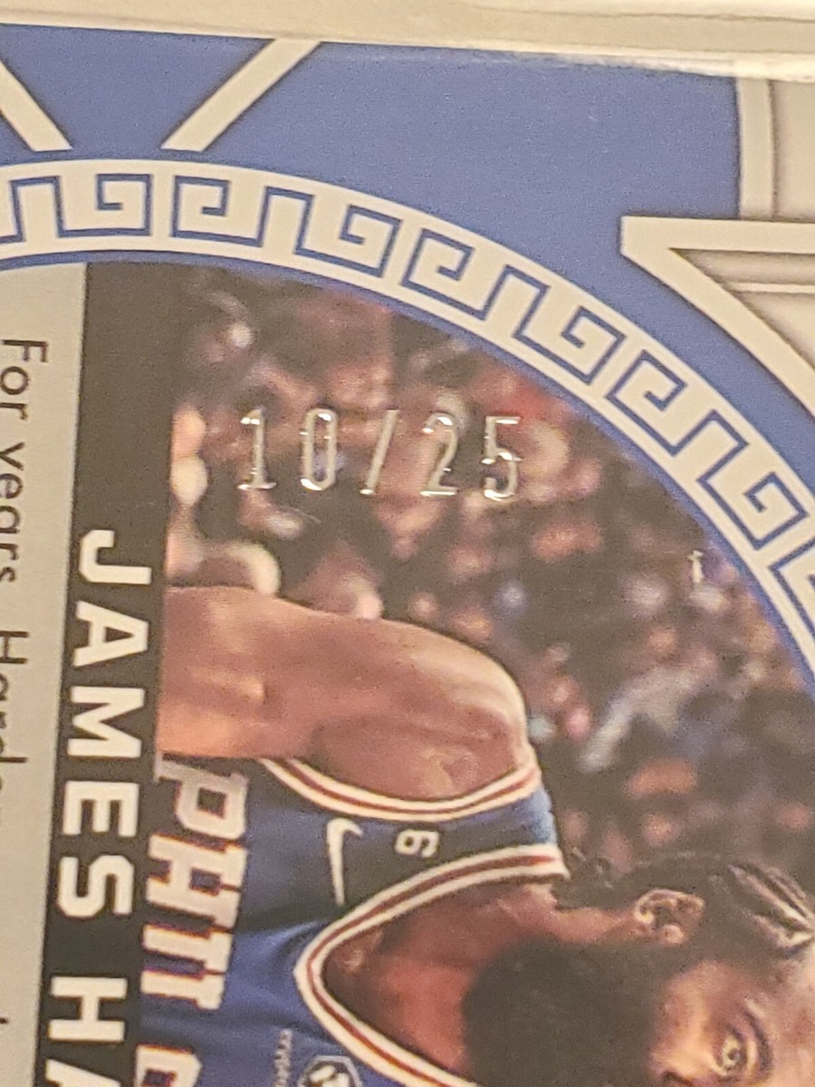 2022-23 PANINI OBSIDIAN JAMES HARDEN ORBITAL Electric Etch