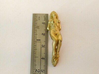 Ship Model Fittings Parts Hull Decor Ornaments Metal Female Figurehead 45 x 12mm