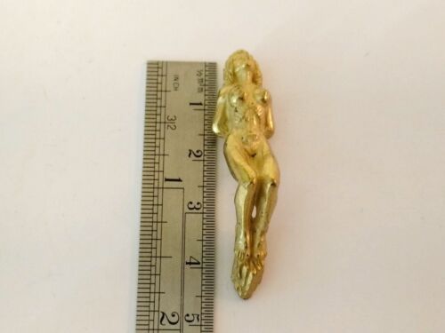 Wood Ship Model Fittings Parts Brass Female Figurehead 45 x 12mm - Picture 1 of 2