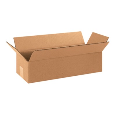 14 x 4 x 4'' - Long Corrugated Boxes, ECT-32, 25/pack Shipping
