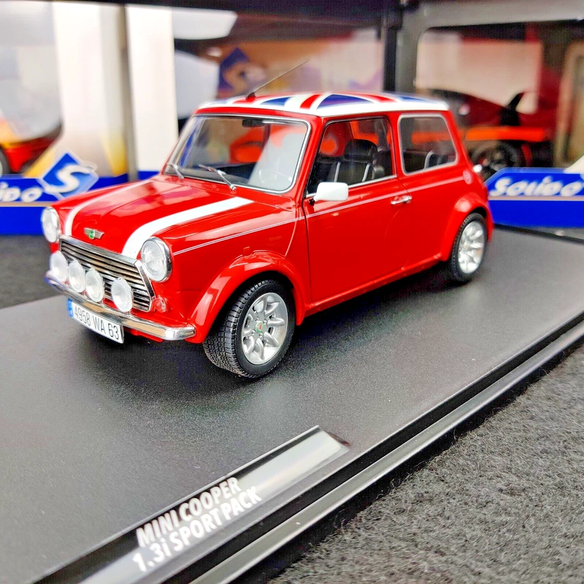 Solido Austin Mini Cooper Mark I BMC BRG N°9 1/18