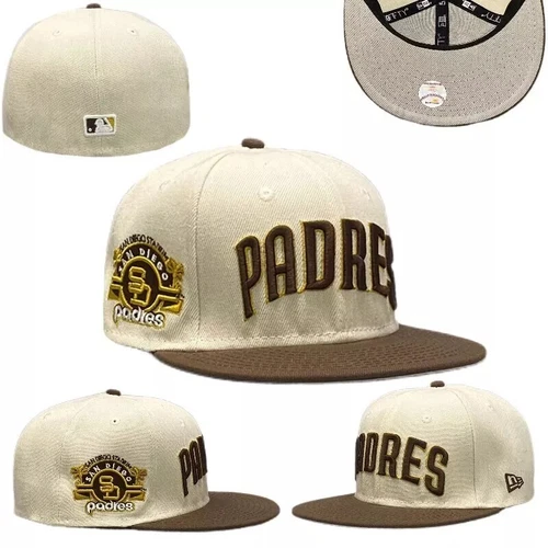 Neu San Diego Padres Baseball Ära Mütze 59FIFTY eng anliegende Mütze -5950-2 - Bild 11 von 44