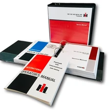 Farmall International 240 Tractor Service Parts Operators Manual Set Repair Shop