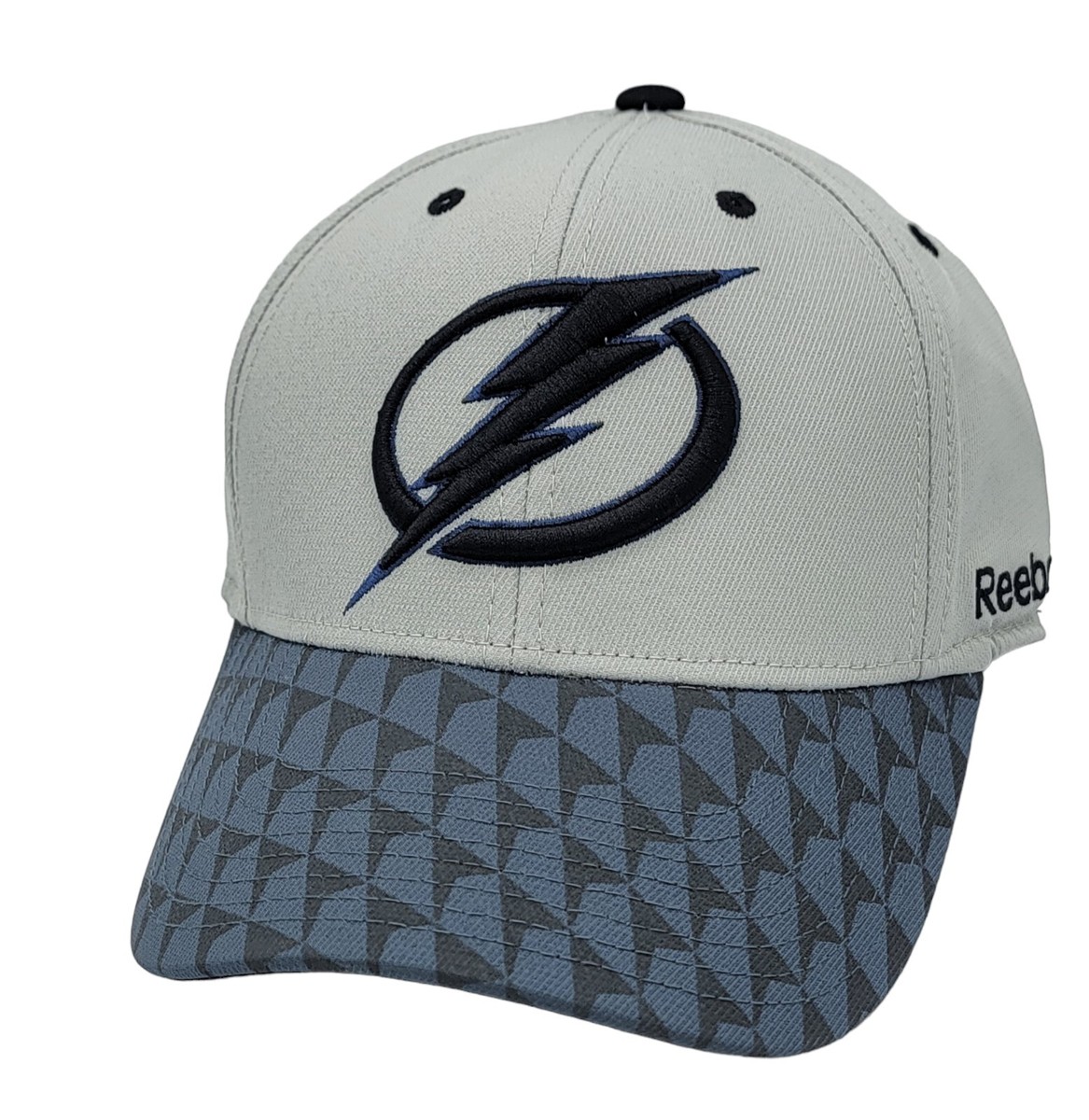 Tampa Bay Lightning Reebok Face-Off Headwear Two-Tone Flex Size S