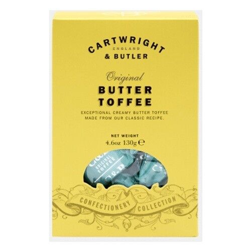 935484 1 x 130g BOX CARTWRIGHT & BUTLER ORIGINAL BUTTER TOFFEE - Bild 1 von 1