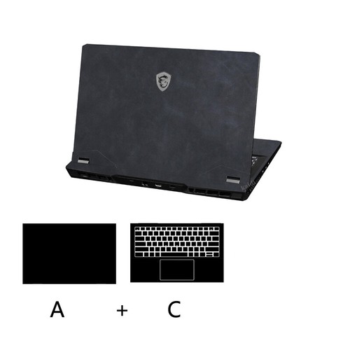 Leather Laptop Sticker Skin Decals Cover for MSI GT72 GT73 GT80 GT83 GS40 GS43VR - Picture 12 of 22