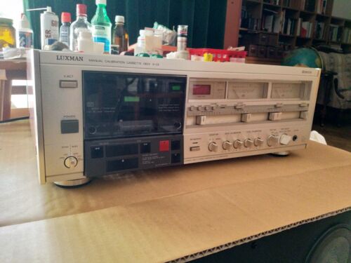 Luxman K-03 Cassette Deck, Vintage Champagne Rarità*Perfette Condizioni Funzionante - Foto 10 di 10