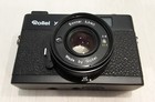 Rollei Xf 35 Rangefinder Film Camera Xf35 W/40mm Lens & Cap, Leather Travel Case