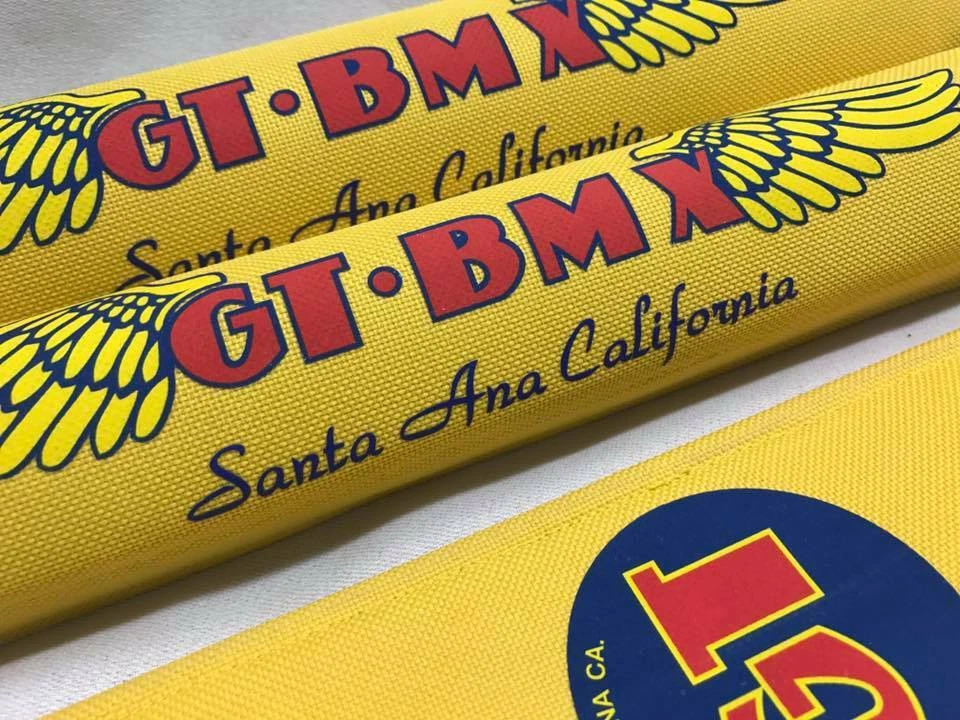 G T PAD SET PRO frame handlebars bar Stem bmx Re Made yellow