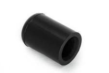 6mm Silikon Verschlusskappe Schwarz