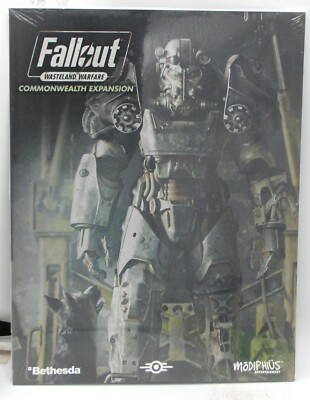 Fallout Wasteland Warfare MUH052217 Commonwealth Expansion (Book) Modiphius