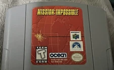 Nintendo Mission Impossible 1997 Game Cartridge VTG