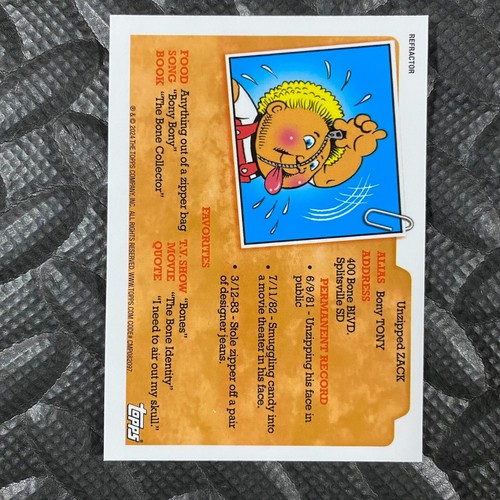 GARBAGE PAIL KIDS 2025 CHROME 7TH SERIES 7 BASE REFRACTOR PICK-A-CARD 251a-AN8b - Picture 191 of 201