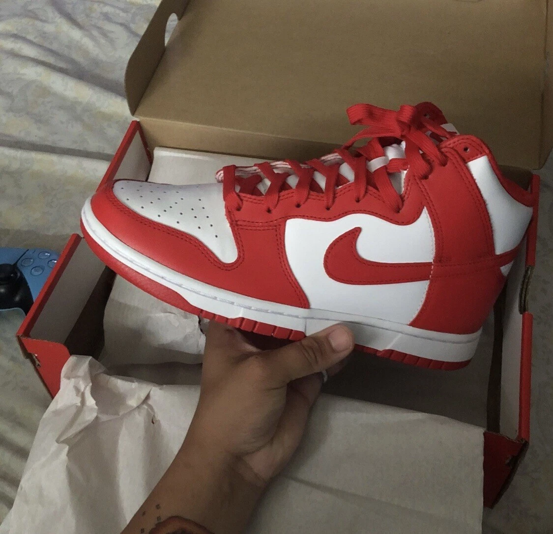 dunk red high