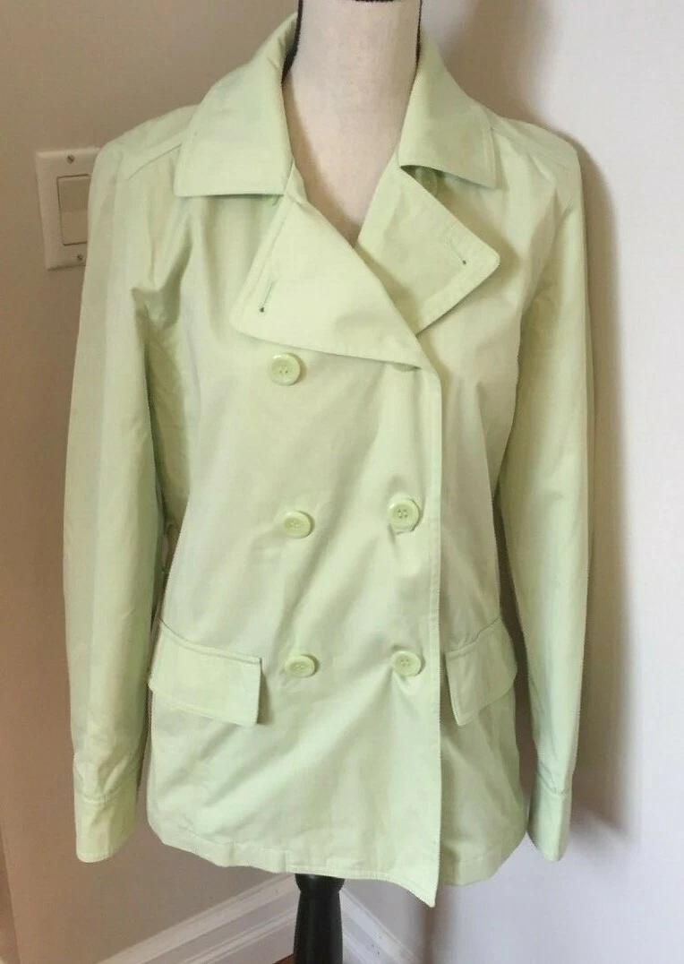 Liz Claiborne Women s Mint Green Spring Lightweight Button Front