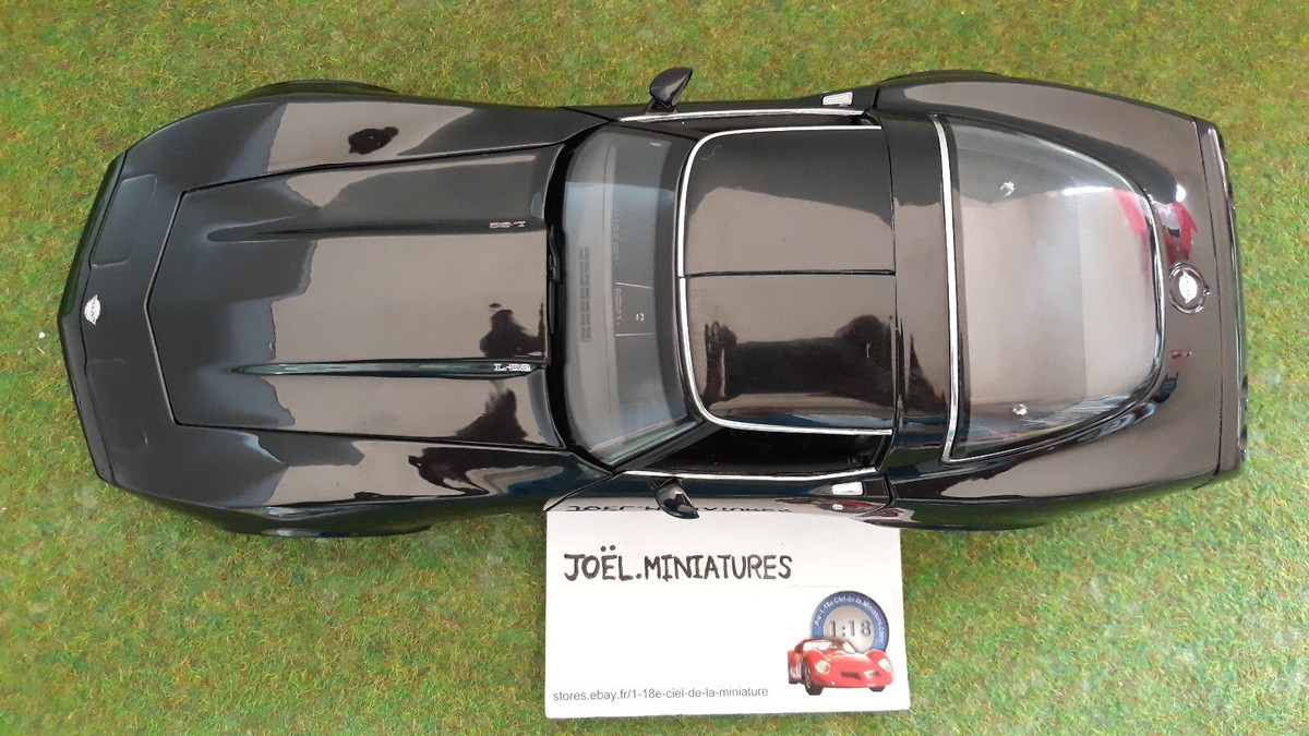 CHEVROLET CORVETTE cabriolet convertible 1978 noir 1/18 UT