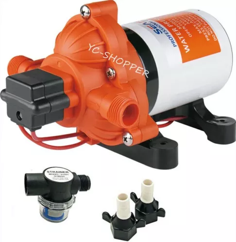 11.3L/M Seaflo RV 12V Water Pump for Caravan Motorhome Camper Trailer Boat - Picture 4 of 6