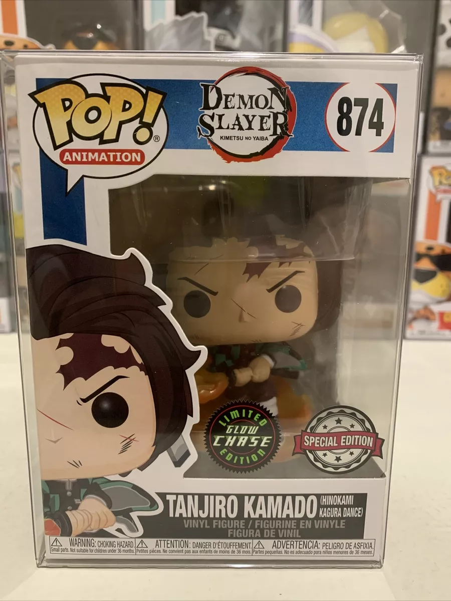 Funko Pop Chase Demon Slayer - Tanjiro Kamado (exclusive Glows In