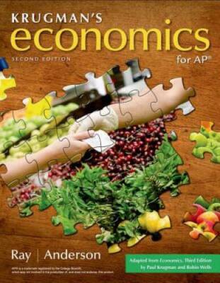 Krugman's Economics for AP* (High School) - Hardcover By Ray, Margaret - GOOD