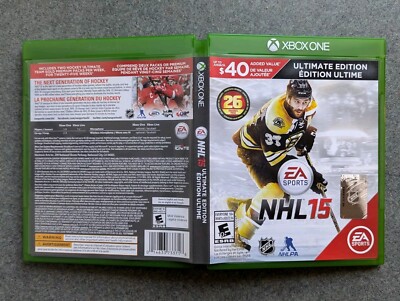 NHL 15 (Microsoft Xbox One,2014) - Complete CIB - Tested - Very Good - EA Sports